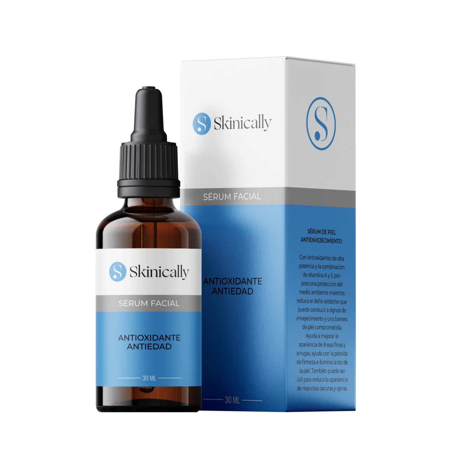 Serum Facial Rejuvenecedor Skinically Antiedad 30 ml